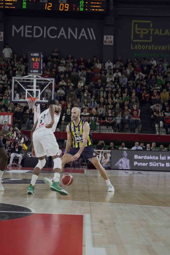 Basketbol Süper Ligi: Pınar Karşıyaka: 102 - Fenerbahçe Beko: 98