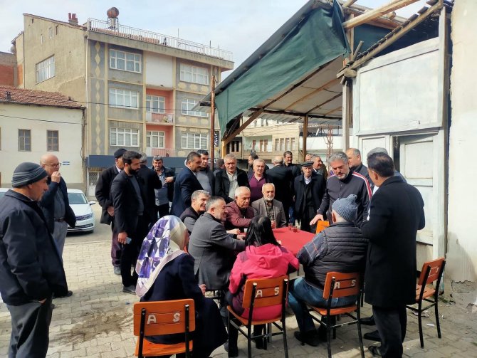 Ak Partili Başkanlar Deprem Bölgesinde