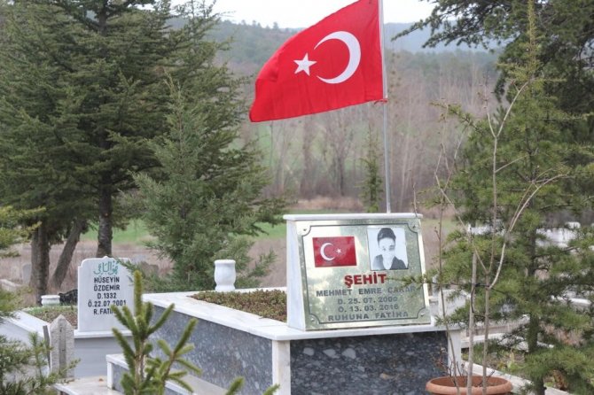 Ankara’daki Bombalı Saldırıda Şehit Olan Mehmet Emre Çakar Domaniç’te Anıldı