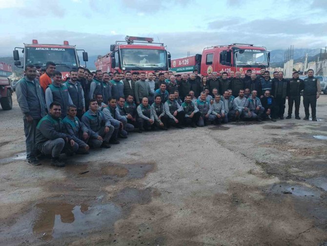 Yangın Ekibine İşbaşı Eğitimi Verildi