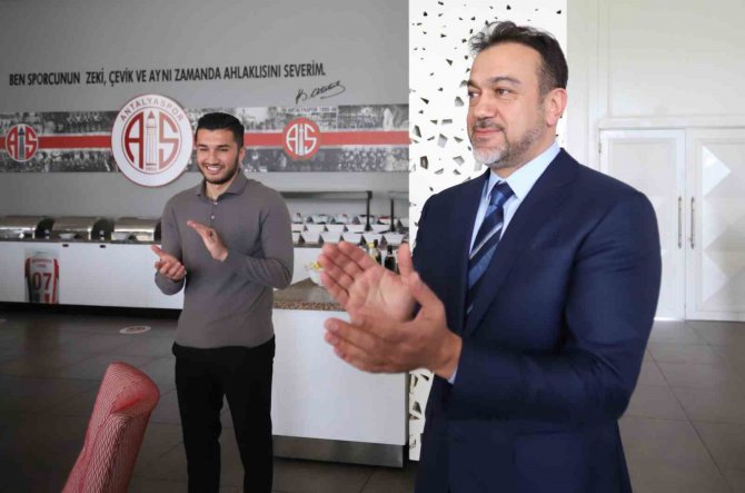 Antalyaspor’da Yeni Başkan Sabri Gülel