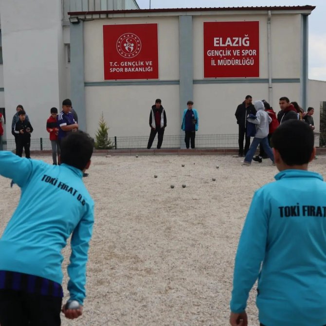 Elazığ’da Bocce Yıldızlar İ̇l Şampiyonası Sona Erdi