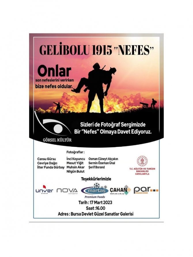 Çanakkale Savaşındaki Objeler Bursa’da Sergilenecek