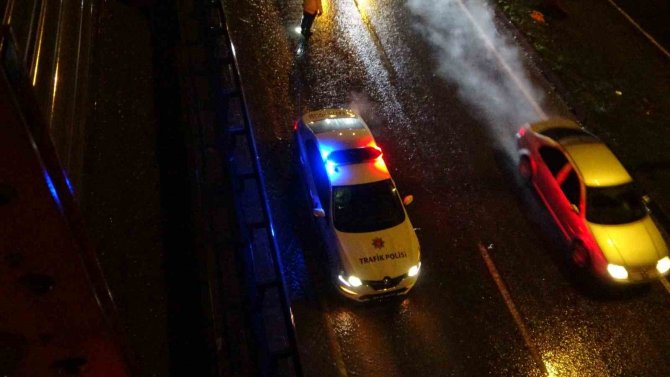 Malatya’da Sağanak Yağış Etkili Oldu