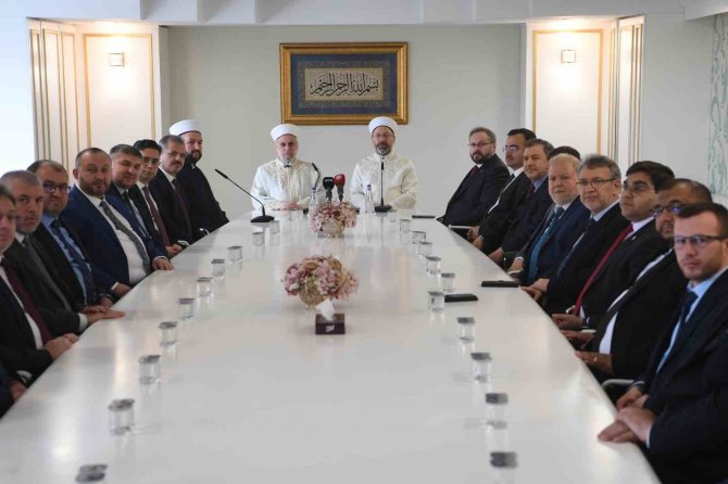 Diyanet İ̇şleri Başkanı Erbaş: "Yurt İçinde Ve Yurt Dışındaki Çalışmalarımız Artacak"