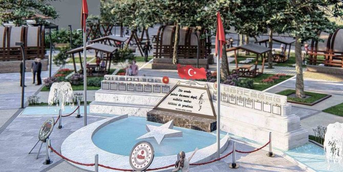 İ̇nönü Belediyesi’nden Cumhur Meydanı Ve Park Projesi