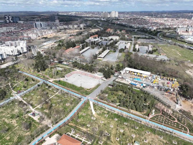 İ̇stanbul’un Konut Rezerv Alanları Havadan Görüntülendi
