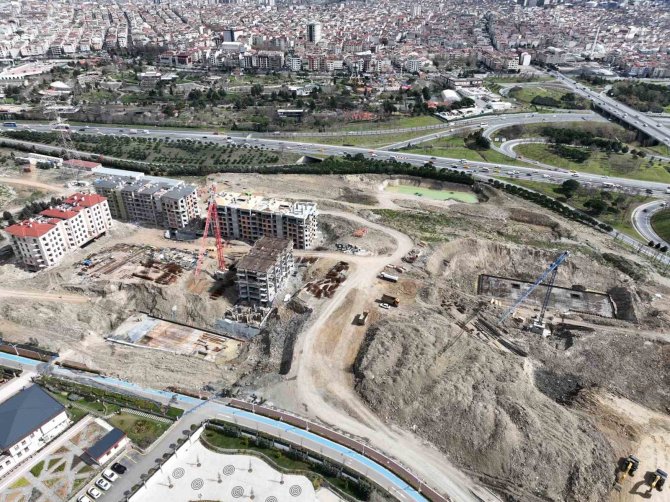 İ̇stanbul’un Konut Rezerv Alanları Havadan Görüntülendi