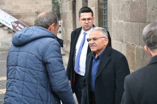Başkan Büyükkılıç’tan Kızılay Ok Burcuna Ziyaret