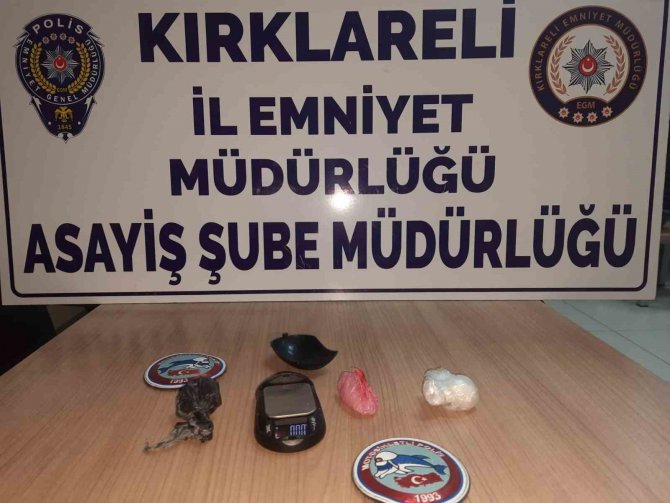 Kırklareli’nde Uyuşturucu Operasyonunda 4 Şüpheli Gözaltına Alındı