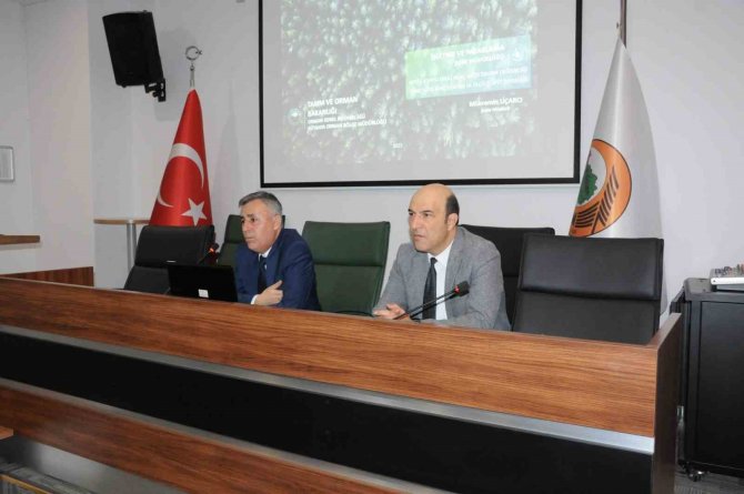 Kütahya Obm’de, “Orman Zararlılarıyla Mücadele Ve İ̇şletme Pazarlama" Eğitimi