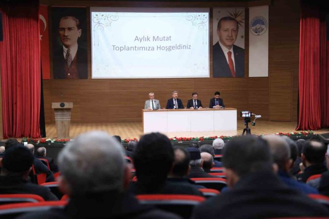 Başkan Palancıoğlu, Melikgazi Müftülüğü’nün Aylık Değerlendirme Toplantısına Katıldı