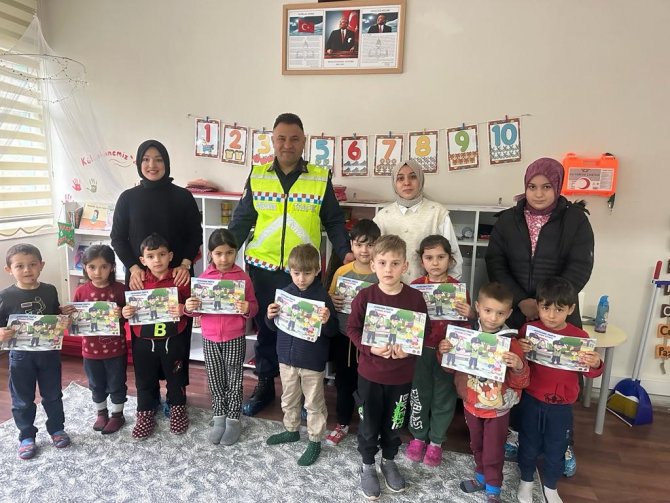 Ordu’da Miniklere Trafik Eğitimi Aşılandı