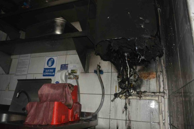 Ordu’da Alışveriş Merkezinde Termosifon Yangın Çıkardı