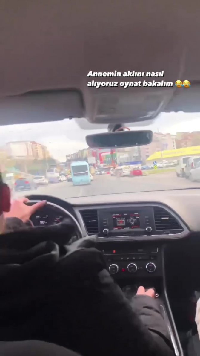 Pendik’te Genç Kızın Annesine Hız Şovu Formula1 Yarışçılarını Aratmadı