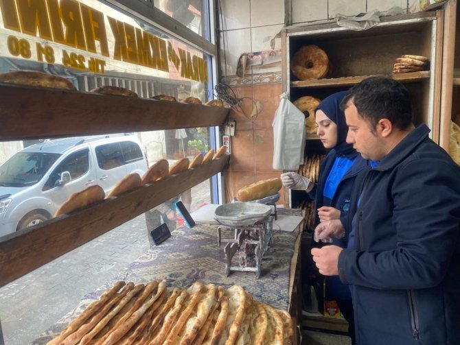 Siirt’te Ramazan Öncesi Fırın, Pastane, İmalathaneler Denetlendi