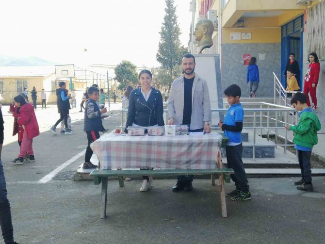 Gazipaşa’da Okullarda Depremzedeler Yararına Yardım Kampanyası