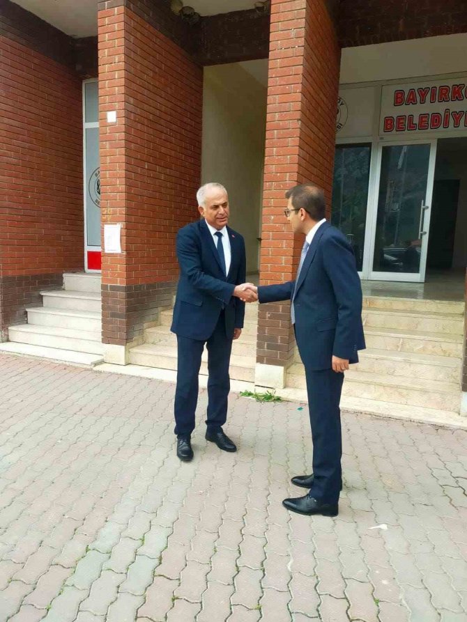 Başsavcı Olgun İle Başkan Yaman Bir Araya Geldi
