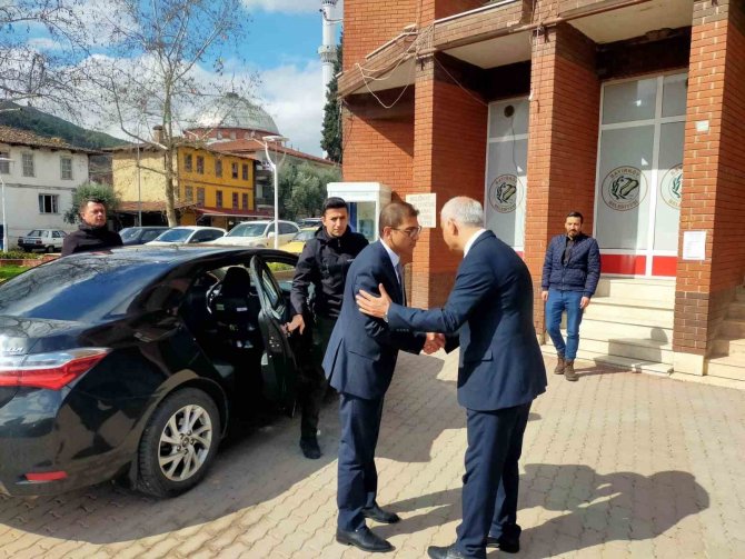 Başsavcı Olgun İle Başkan Yaman Bir Araya Geldi