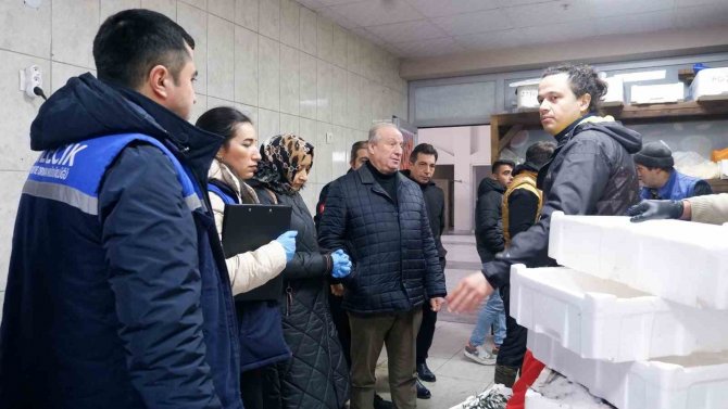 Başkan Yardımcısı Fındık’tan Balık Denetimi
