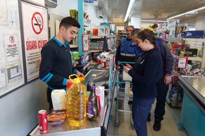Zabıtadan Market Denetimi