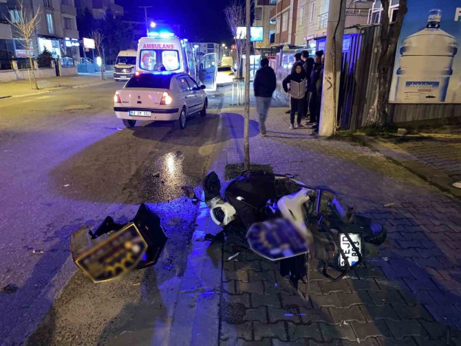 Çorlu’da Trafik Kazası: 1 Yaralı