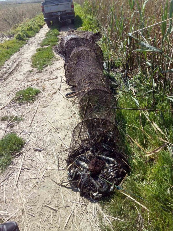 Didim’de Sahipsiz Gergi Ağları Ekipler Tarafından Toplandı