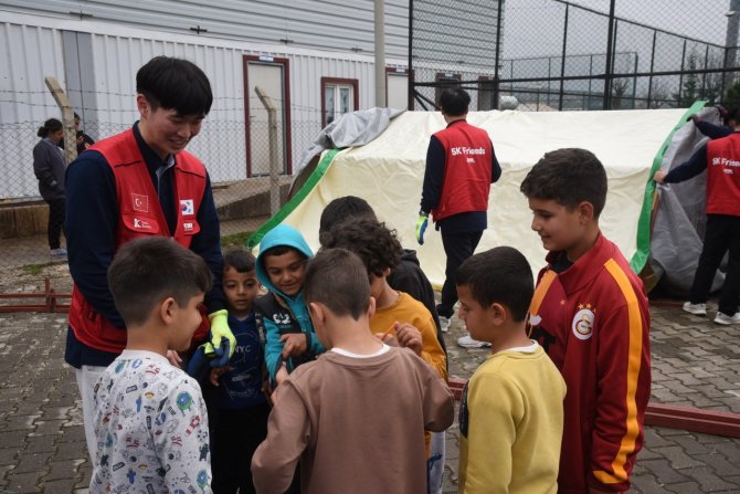 Güney Koreli Gönüllüler Destek İçin Deprem Bölgesi Osmaniye’de