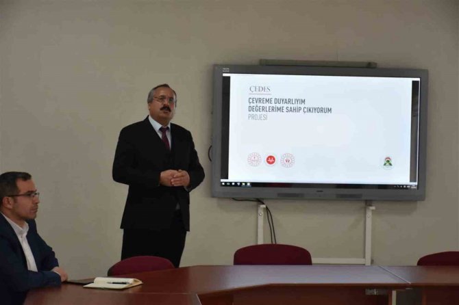 "Çevreme Duyarlıyım, Değerlerime Sahip Çıkıyorum Projesi" Koordinasyon Toplantısı Yapıldı