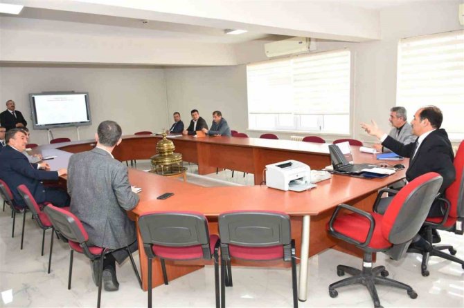 "Çevreme Duyarlıyım, Değerlerime Sahip Çıkıyorum Projesi" Koordinasyon Toplantısı Yapıldı