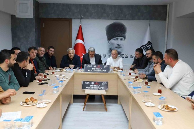 Nazilli Belediyespor’da Görev Dağılımı Yapıldı