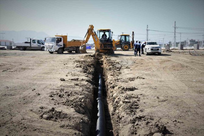Hatay’da 6 Bin 140 Metrelik İçme Suyu Hattı Tamamlandı