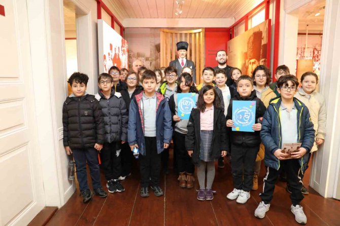 Öğrenciler Atatürk Ve Milli Mücadele Anı Evi’nde Bir Araya Geldi