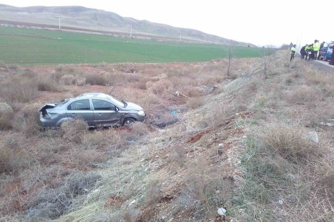 Kırıkkale’de Otomobil Şarampole Devrildi: 1 Ölü