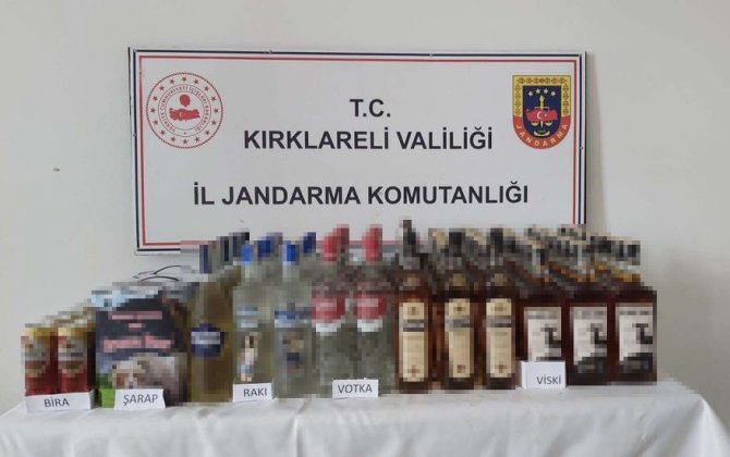 Kırklareli’nde Kaçak İçki Ve Elektronik Sigara Ele Geçirildi