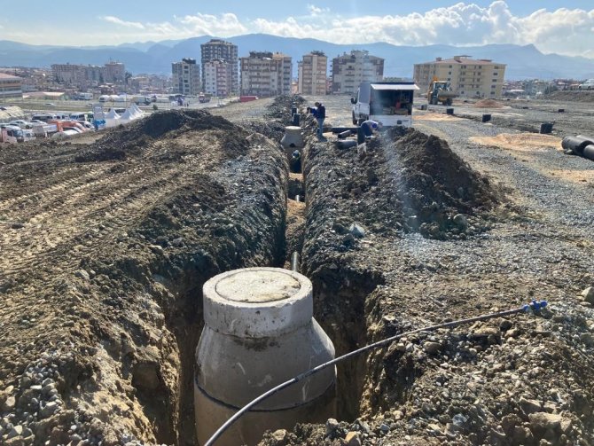 İ̇su Ekipleri Hatay’ı Tekrar Ayağa Kaldırıyor