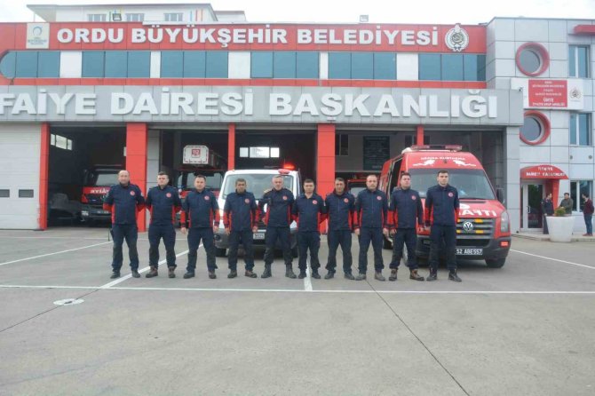 Ordu İ̇tfaiyesi Şanlıurfa İçin Seferber Oldu