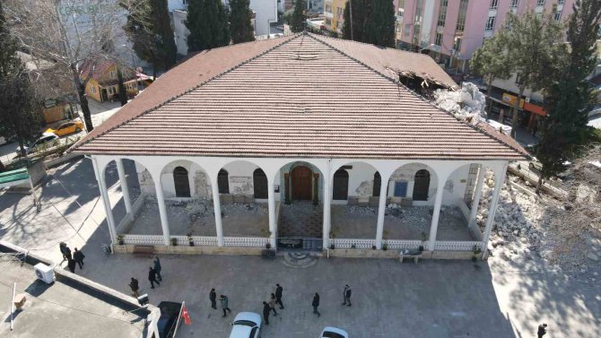 133 Yıllık Envar-ül Hamit Camii Aslına Uygun Olarak Restore Edilecek