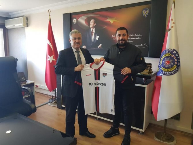 Vanspor’dan İ̇l Emniyet Müdürü Aktaş’a Ziyaret