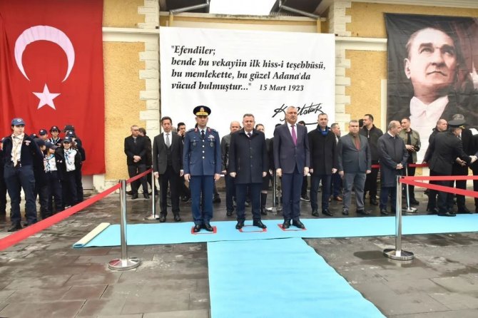 Atatürk’ün Adana’ya Gelişinin 100.yılı Kutlandı