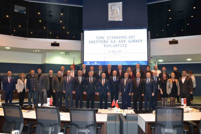 Aso Başkanı Ardıç: “Yüksek Teknoloji İhracatında Öne Çıkan Ankaralı Sanayicilerimizi, Türk Standardları Enstitüsü İle Çalışmaya Davet Ediyorum”