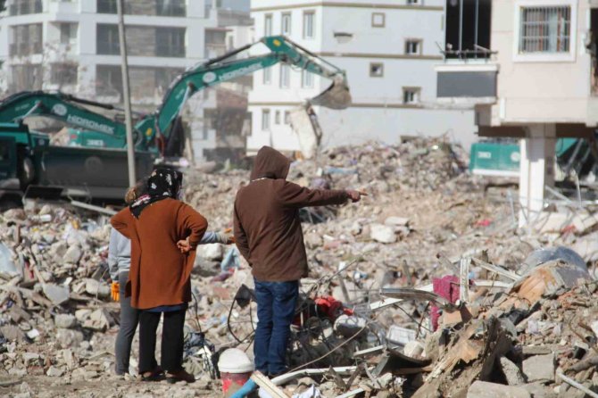 Hatay’daki Enkaz Kaldırma Çalışmaları Havadan Görüntülendi