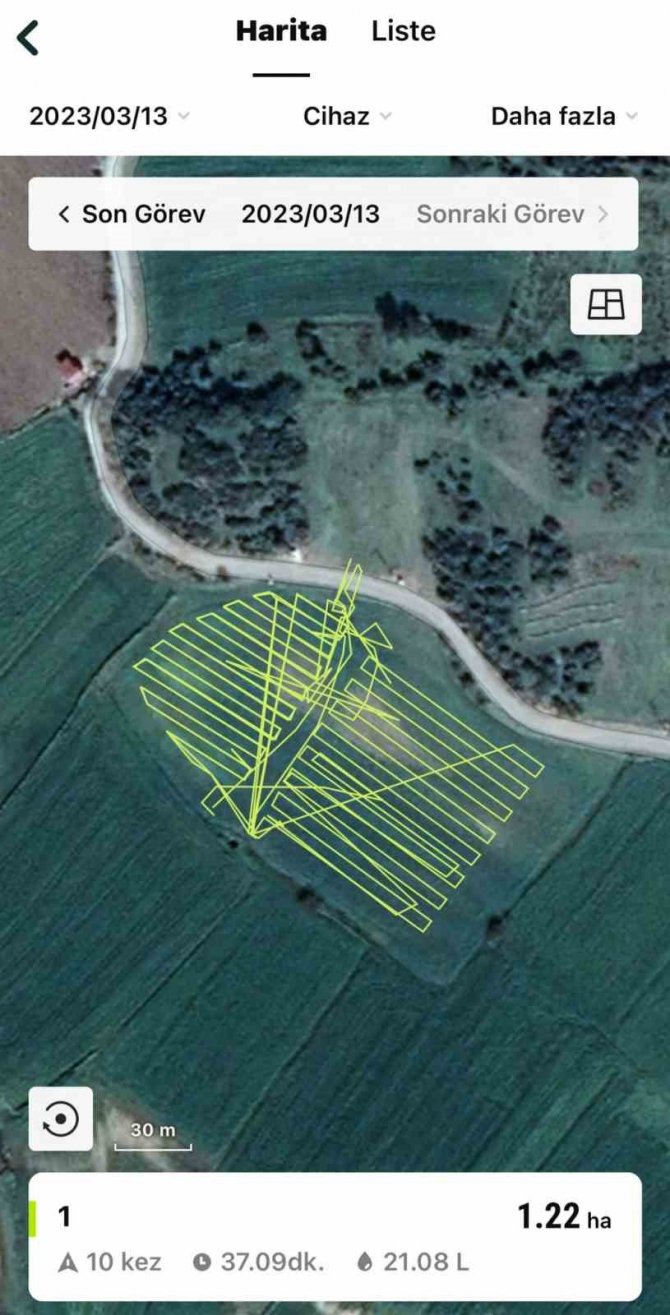 Zirai Drone Çiftçilerin Hizmetinde