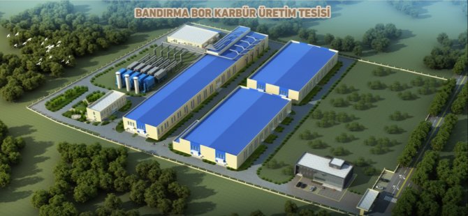 Türkiye Yüzyılı Vizyon Projesi Bor Karbür Üretim Tesisi Açılıyor