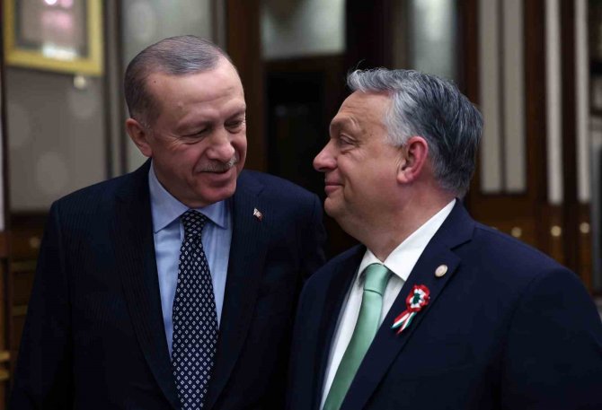 Cumhurbaşkanı Erdoğan, Macaristan Başbakanı Viktor Orban’ı Kabul Etti