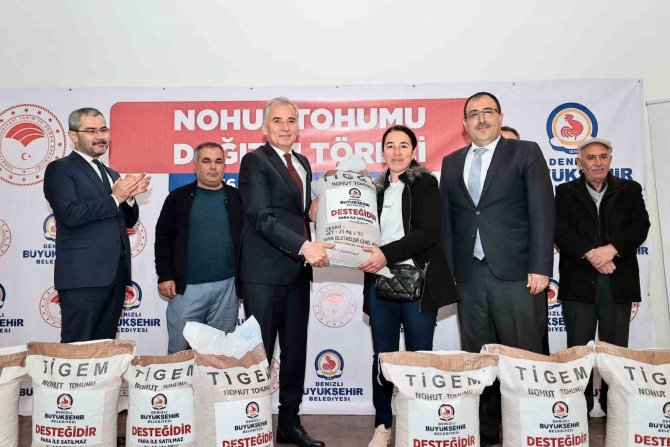 17 İlçede 700 Üreticiye 94 Ton Nohut Tohumu Dağıtılacak