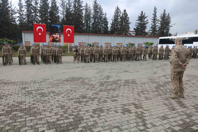 Deprem Bölgesinde Görevini Tamamlayan Komandolar Uğurlandı