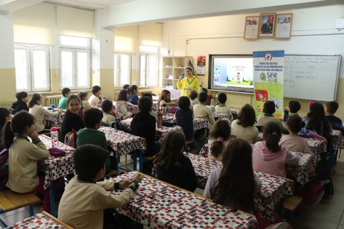 İ̇srafla Mücadeleyi Küçük Yaşta Öğreniyorlar