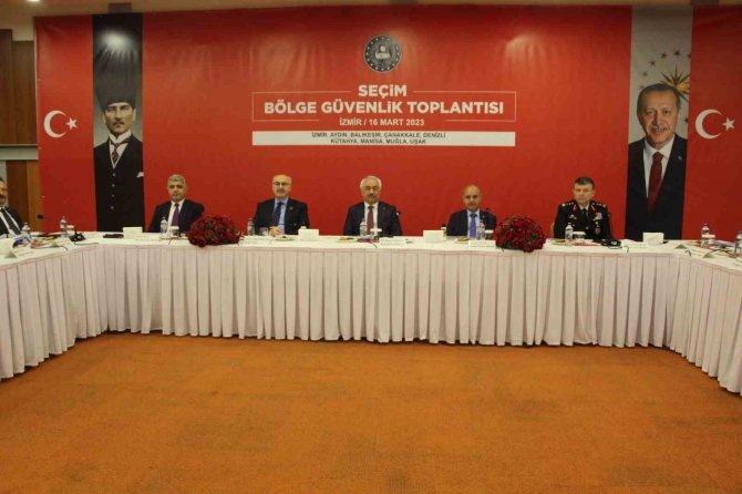 9 İlde Seçim Döneminde Alınacak Tedbirler Konuşuldu