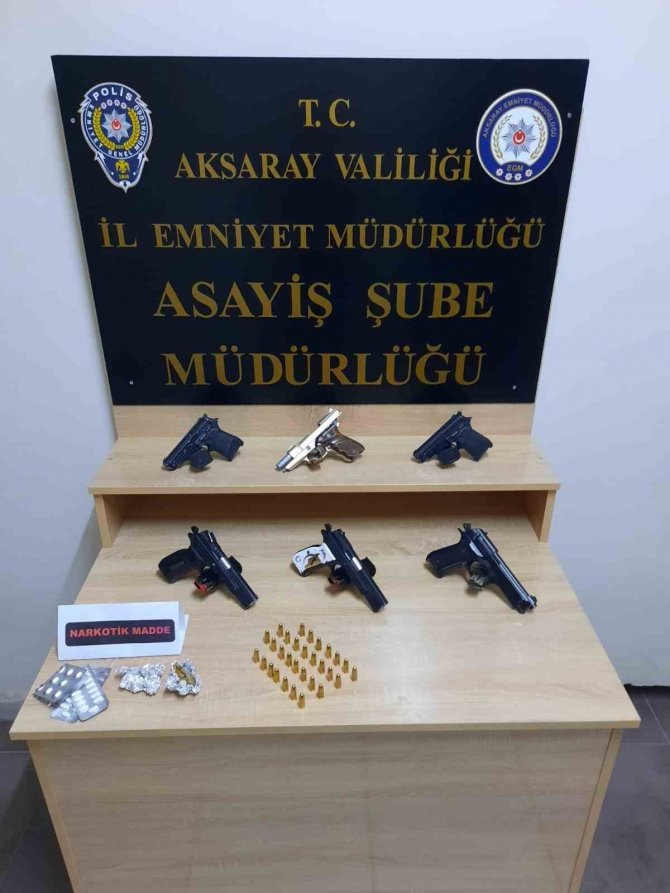 Aksaray’da 2 Haftada 8 Bin Şahıs Sorgulandı, 28 Şüpheli Tutuklandı